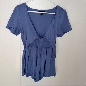 14. Streetwear Society  Romper Size Medium (rip on front)